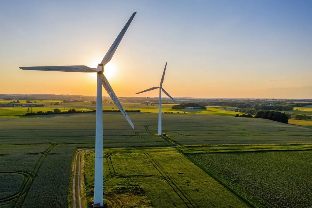 Secteur de l'éolienne